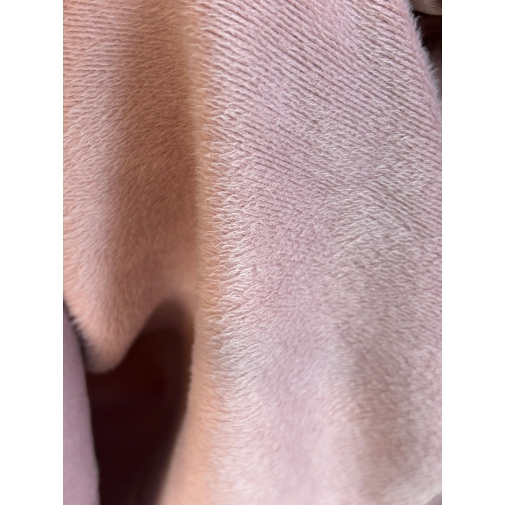 Athleta Mock Neck Side Zip Sweatshirt Mauve Womens Small Pullover Fleece Pockets - Picture 6 of 9